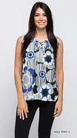 BLUE BLACK CUSTOM DESIGN TOP PRINT 2