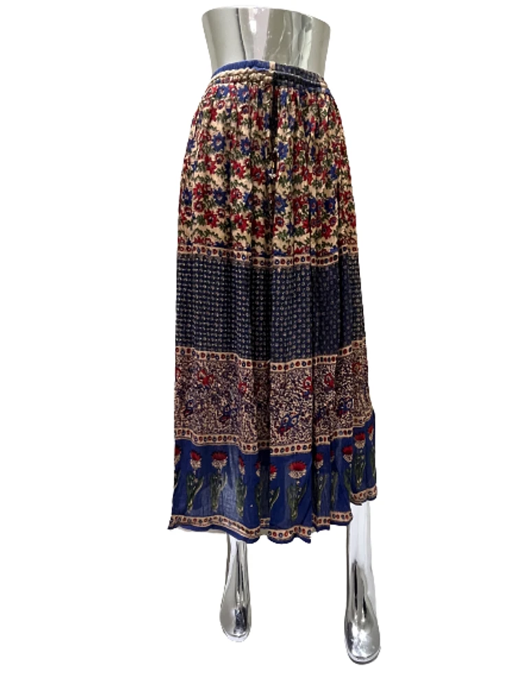 RAYON PRINTED SKIRTS PRINT 114