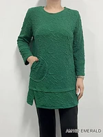 Emerald One Pocket Top AM162