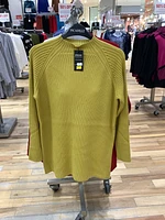 Mustard Plain Crew Neck Sweater TD-24701