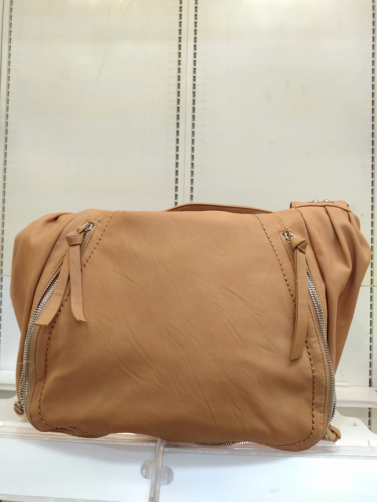 Zipper Detailing Handbag