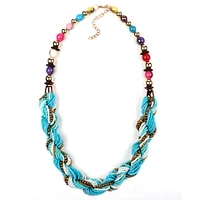 Bohemian Necklace Multicolor Beaded