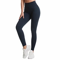 women's high waist hip lift wrinkle tight fitness pants