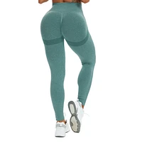 women's high waist hip lift wrinkle tight fitness pants