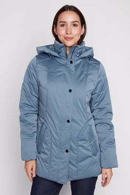 Waterproof quilted jacket