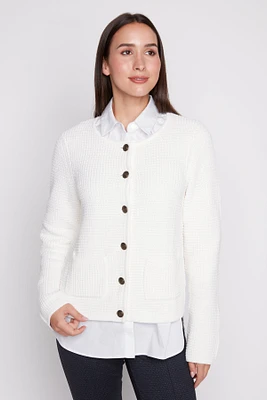 Cotton cardigan