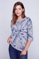 Abstract print design top