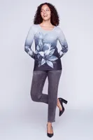 Lilies design top