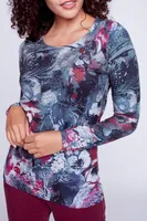 Floral design top