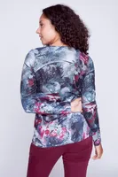 Floral design top