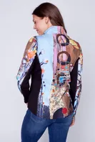 Bird design jacket