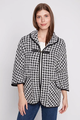 Mini houndstooth jacket