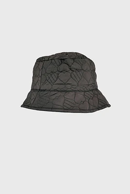 Heart pattern nylon bucket hat