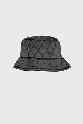 Beehive pattern nylon bucket hat