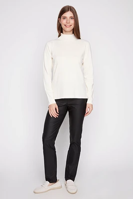 Pull on slim leg pant