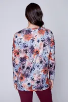 Floral design top