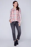 Plaid design top