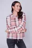 Plaid design top