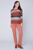 Multi stripe sweater