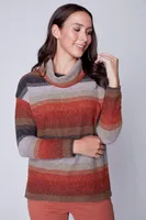 Multi stripe sweater