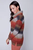 Multi stripe sweater