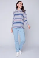 Multi stripe sweater