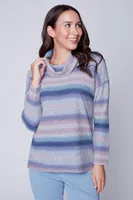 Multi stripe sweater