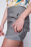 Solid skort