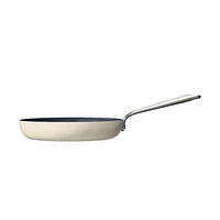 Crate & Barrel EvenCook Ceramic ™ Cream Nonstick Fry Pans, Set of 2