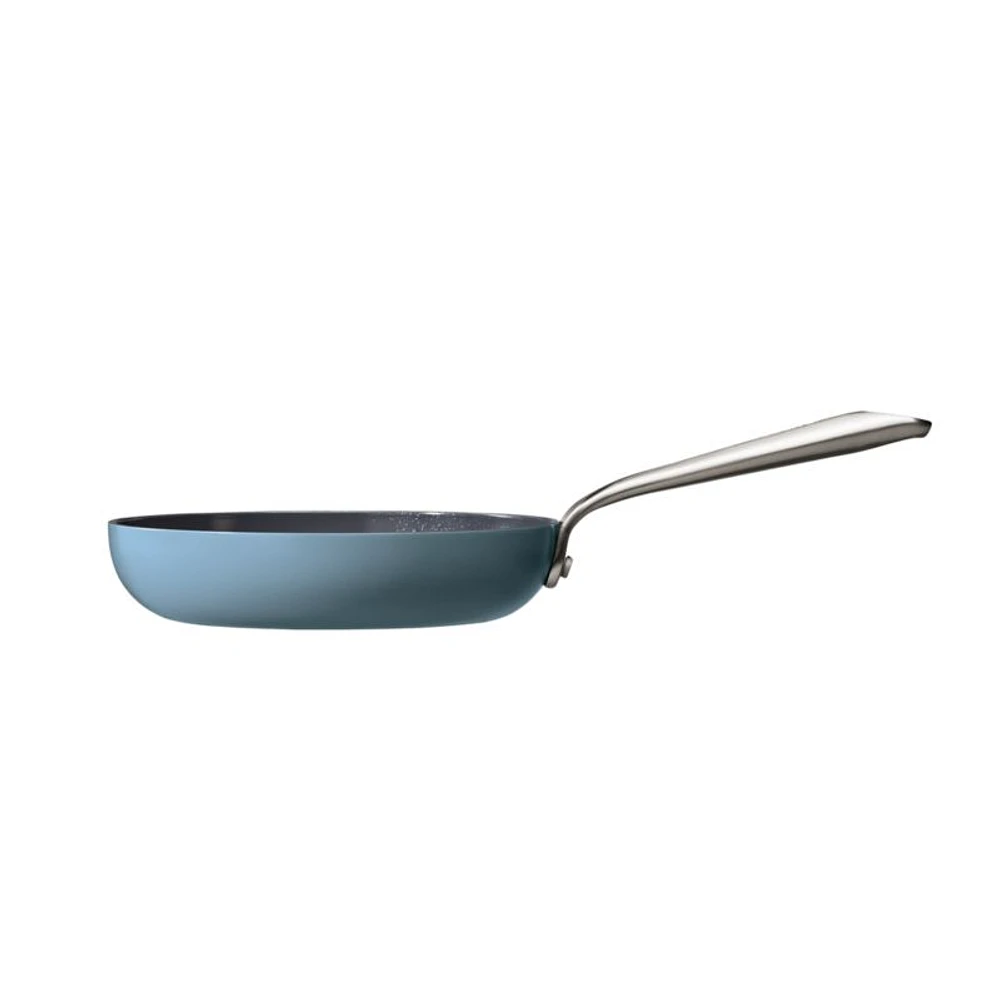 Crate & Barrel EvenCook Ceramic ™ Denim Nonstick Fry Pans, Set of 2
