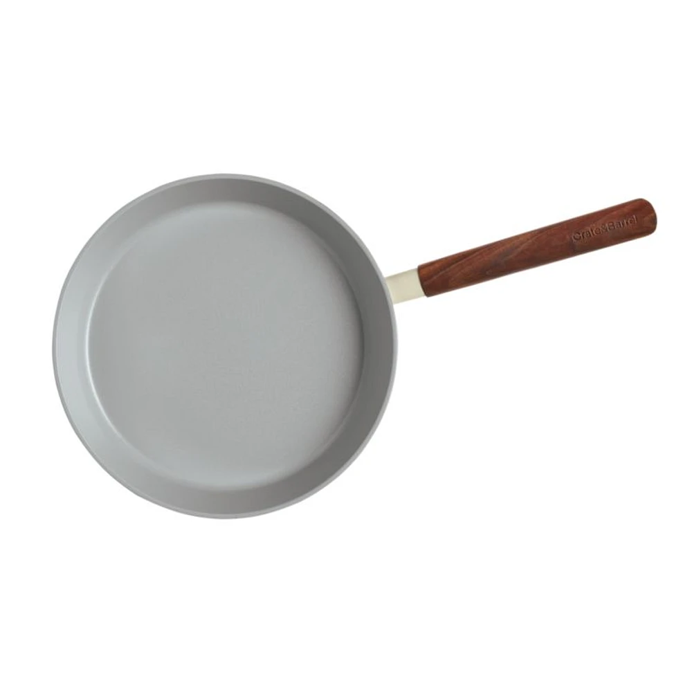 Crate & Barrel Monterey Cream 10" Non-Stick Ceramic Fry Pan