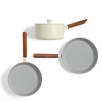 Crate & Barrel Monterey Cream 10" Non-Stick Ceramic Fry Pan