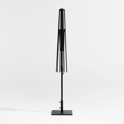 10' Round Black Metal Outdoor Patio Umbrella Frame