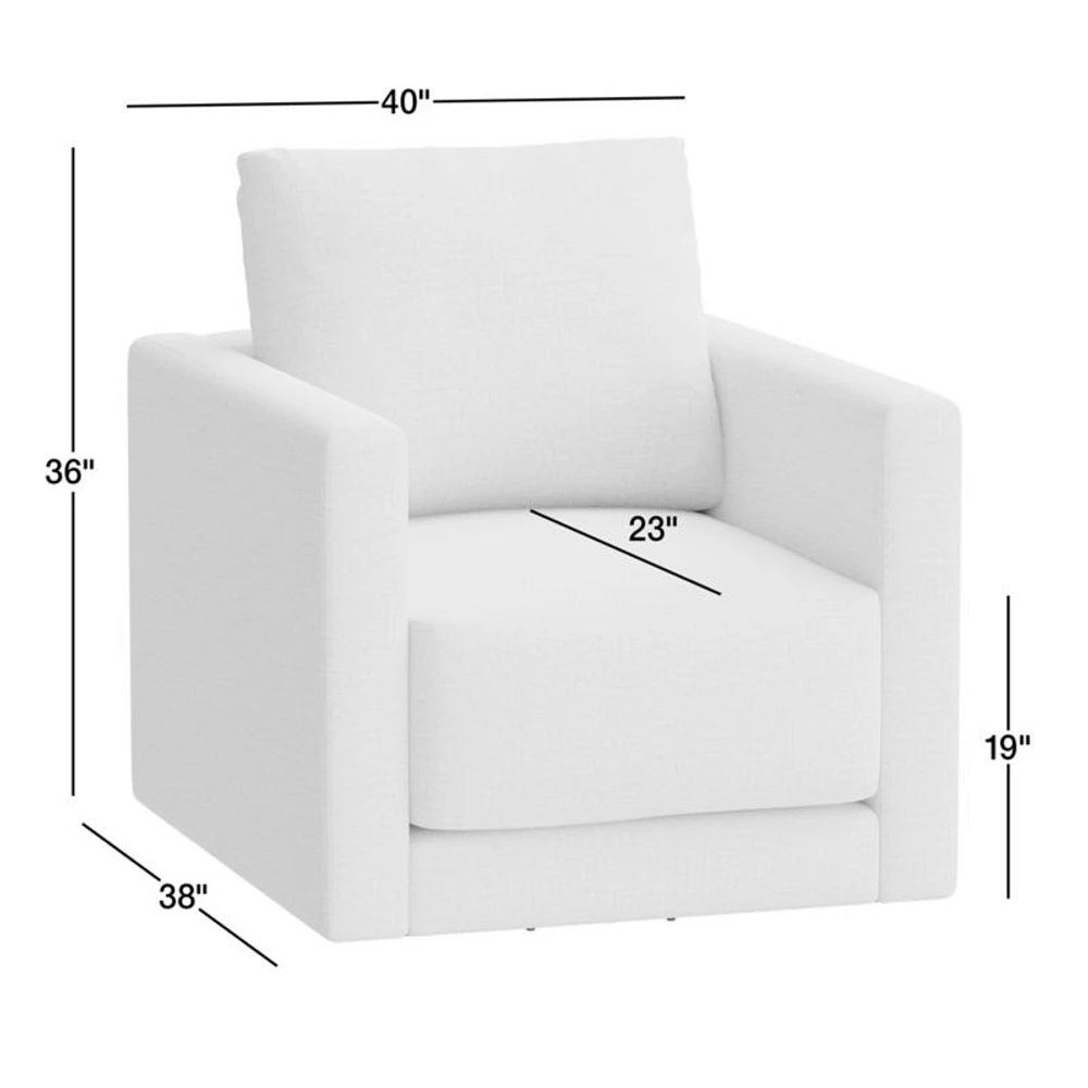 Gather 40" Swivel Chair