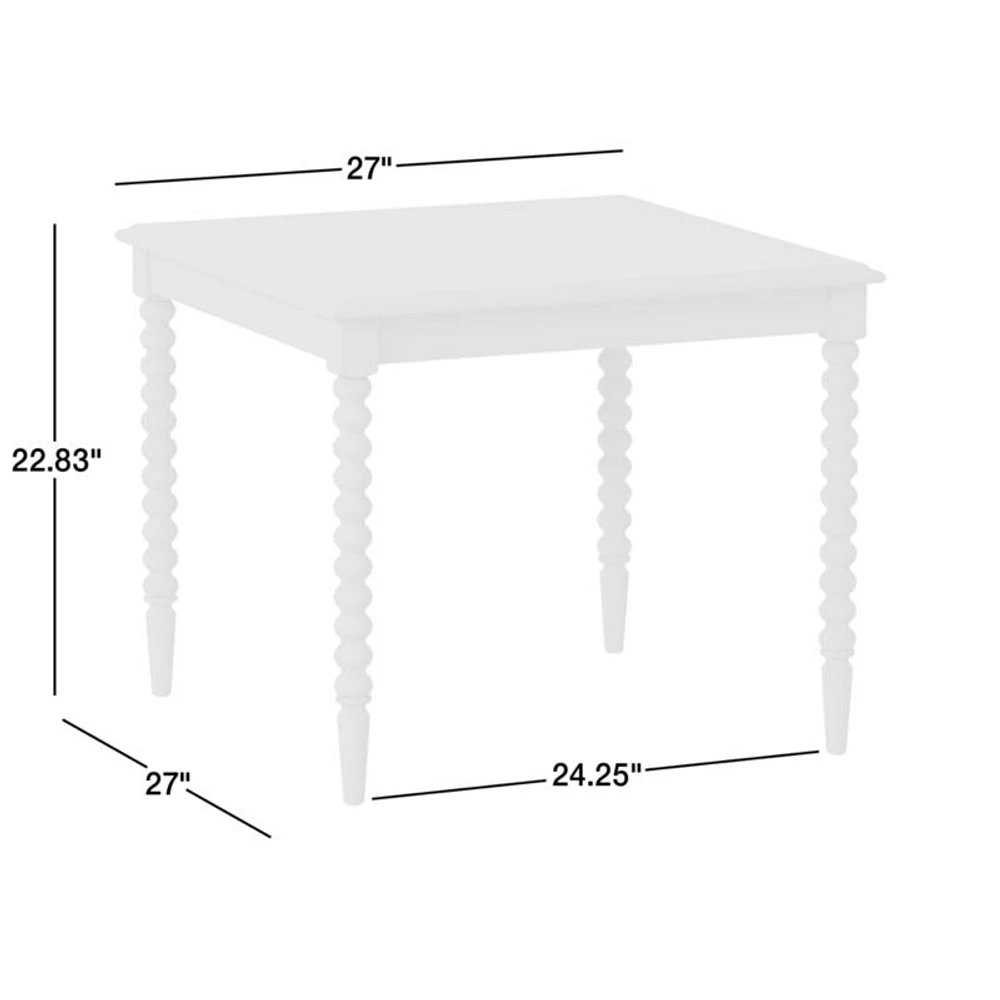 Jenny Lind Maple Wood Square Kids Play Table