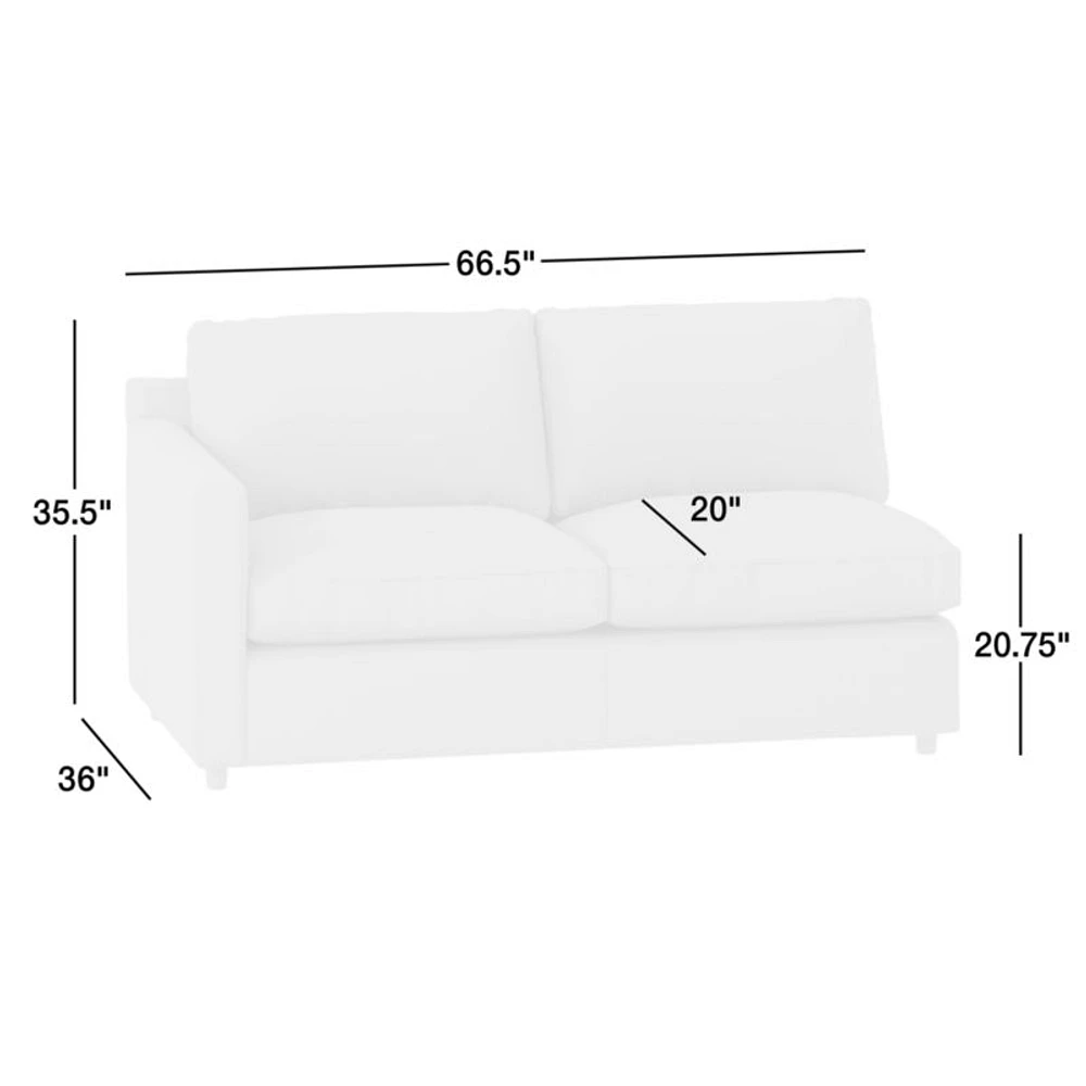 Barrett II Left-Arm Apartment Sofa