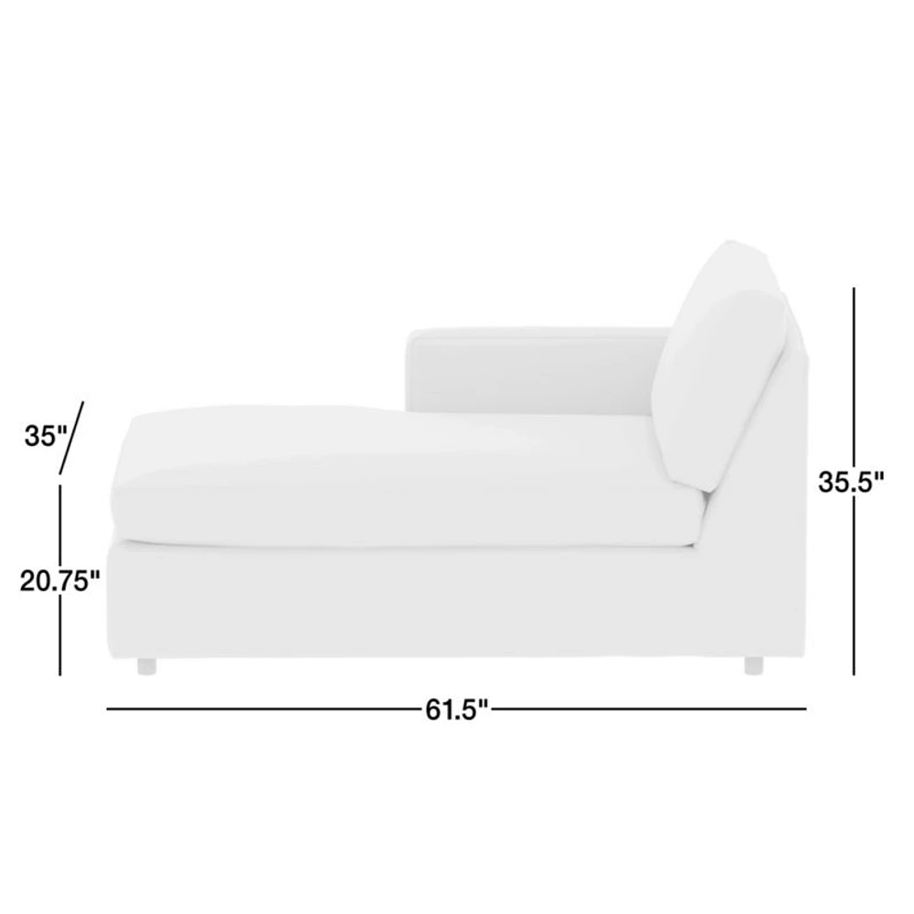 Barrett II Left-Arm Chaise Lounge