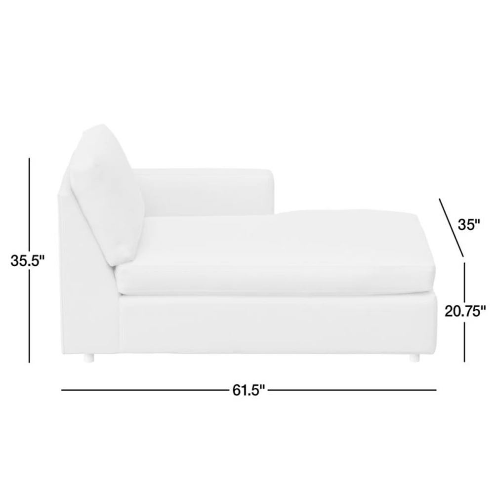 Barrett II Right-Arm Chaise Lounge