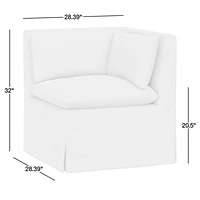 Belmar Grey Corner Dining Banquette