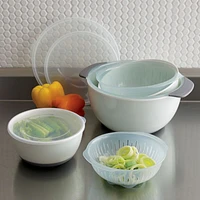 OXO ® 9-Piece Nesting Bowls, Colanders and Lids Set