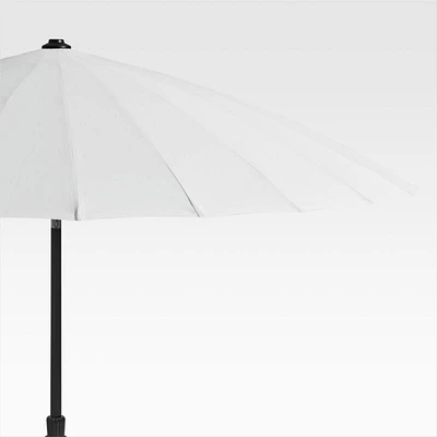 9' Dome White Outdoor Patio Umbrella