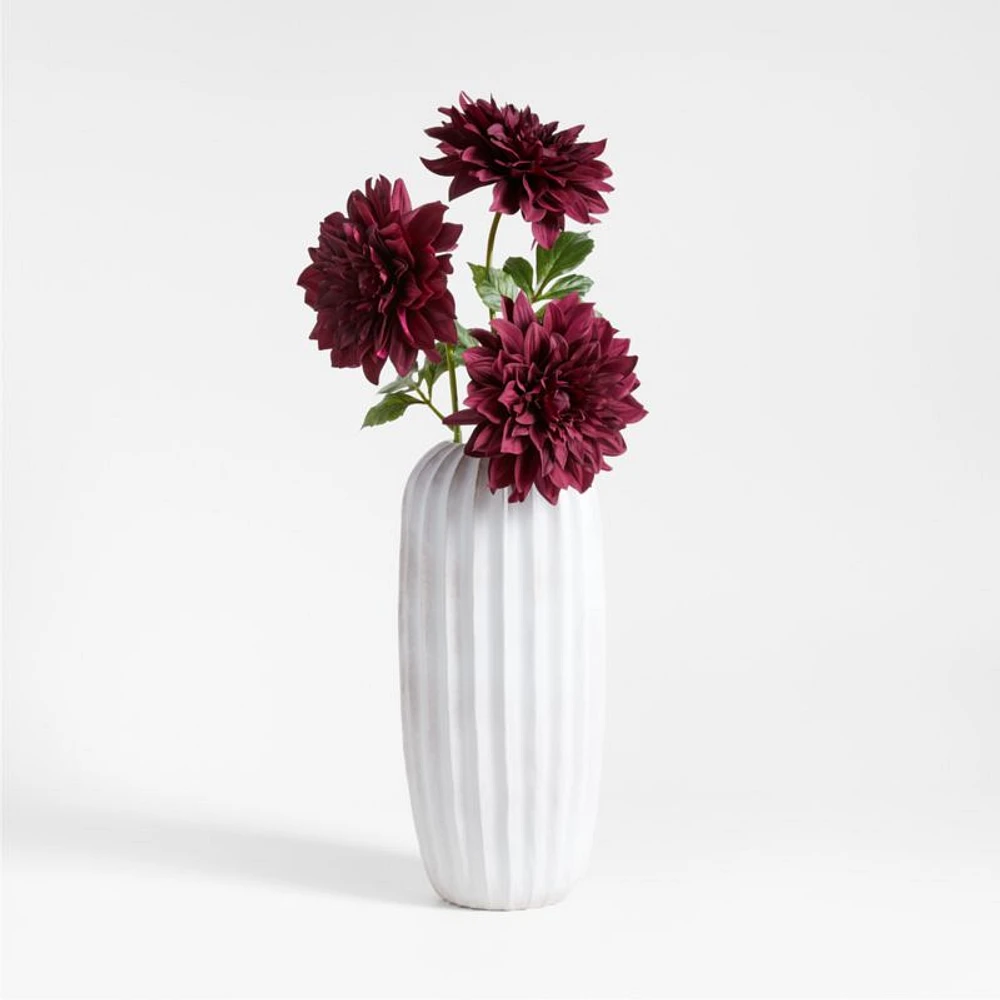 Faux Burgundy Dahlia Stem 24" by Abigail Ahern