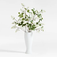 Faux White Lilac Spray 50" by Abigail Ahern
