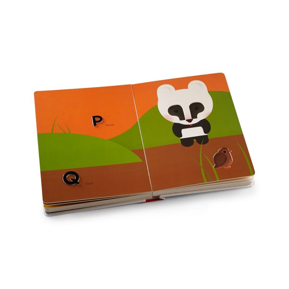 ABC Touch Think Learn Baby Board Book by Xavier Deneux