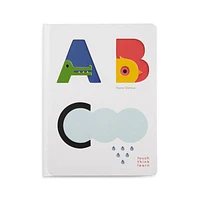ABC Touch Think Learn Baby Board Book by Xavier Deneux