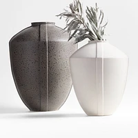 Ancien Brown Vase 22" by Athena Calderone