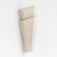 Memoria Linen Fabric Wall Sconce Light by Athena Calderone
