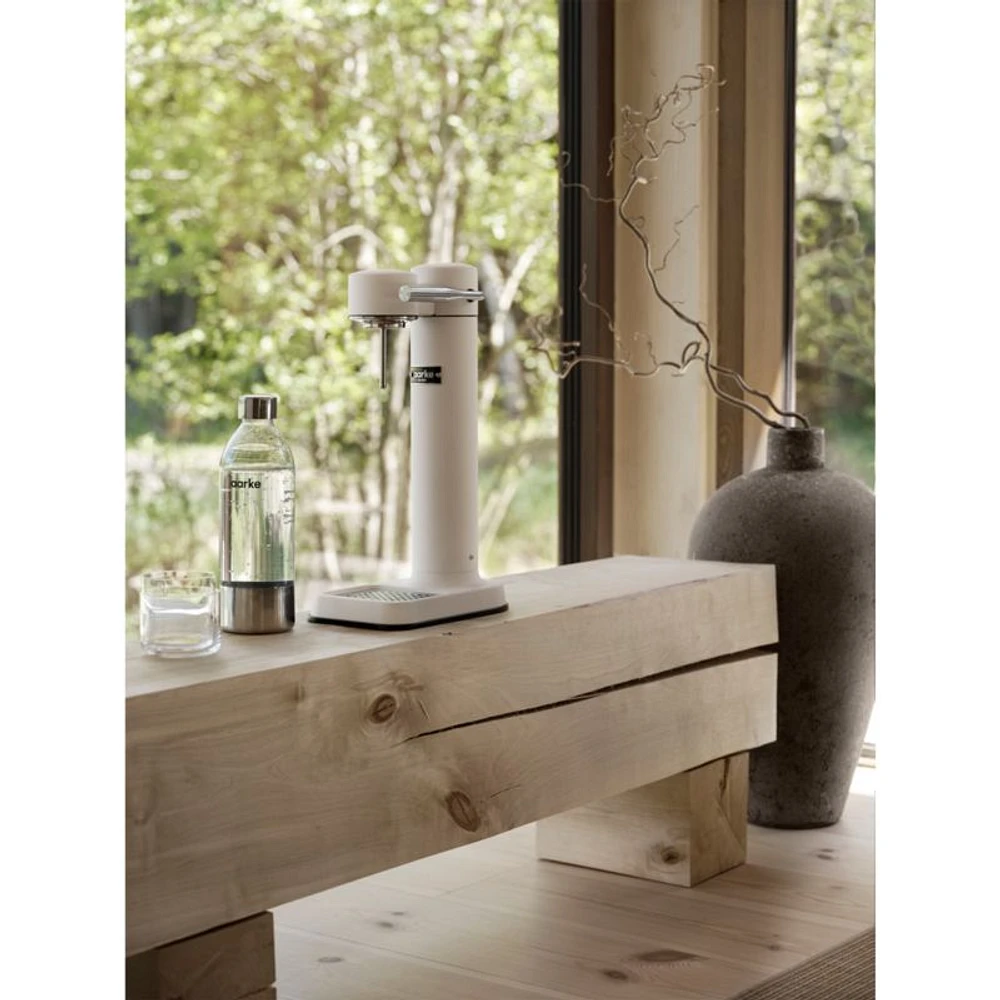 Aarke Carbonator III Matte White Sparkling Water Maker