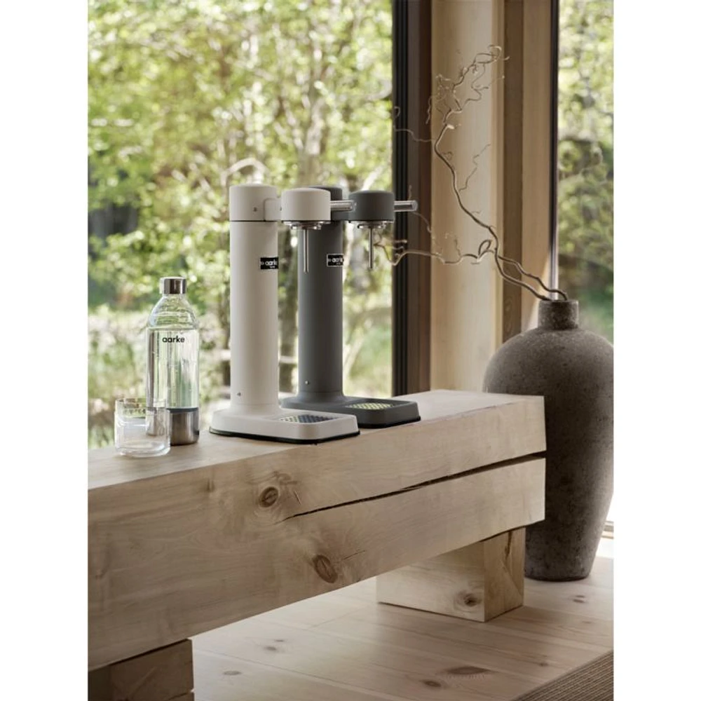 Aarke Carbonator III Matte White Sparkling Water Maker