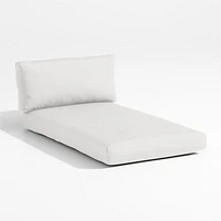 Abaco White Sunbrella ® Outdoor Left/Right Arm Sectional Chaise Cushion